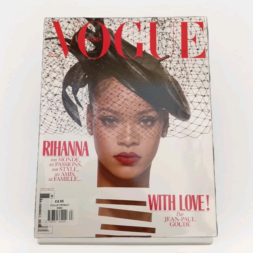 Vogue Paris No. 983 Dec 2017 Jan 2018 Rihanna Cover French Edition