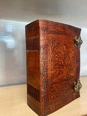 600 pages large tree of life journal | leather journal diary | embossed large…