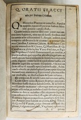 1575 POETRY by HORACE antique Gryphius Press 16th CENTURY rare