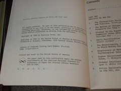 MAINLAND CHINA/CHINA & EUROPE IN 20TH CENTURY (2) by Yu-Ming Shaw 1986 SC J024