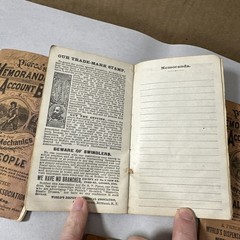 Large Lot Old Diaries Account Books Willin Family of Kentucky 1880s – 1910’s