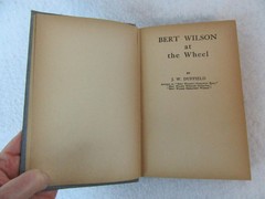 Lot of 3 J. W. Duffield BERT WILSON on the Gridiron Fadeaway Ball At the Wheel