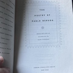 Farrar, Straus & Giroux – The Poetry of Pablo Neruda – Trade Paperback 2005
