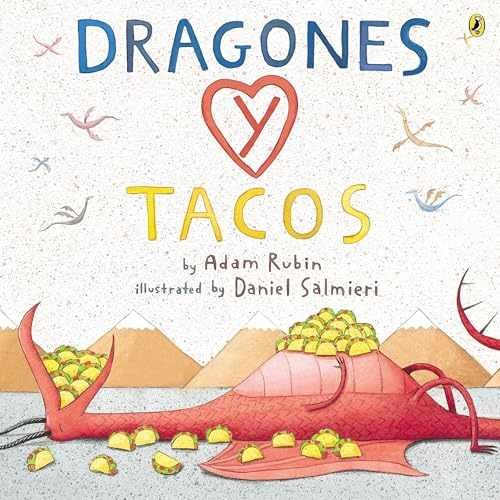 Dragones y tacos (Spanish Edition) – Paperback, by Rubin Adam – Very Good