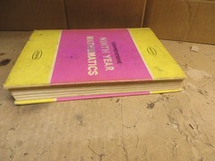 VINTAGE TEXTBOOK comprehensive 9TH year mathematics DRESSLER AMSCO 1966