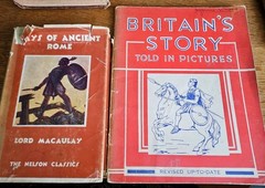 Collection of Old ANTIQUE VINTAGE Books for Decoration 50cm shelf space WB22LOT3