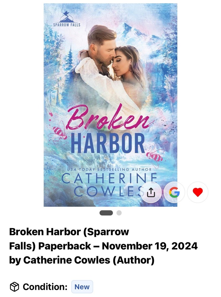 Broken Harbor (Standard Edition) by Catherine Cowles (2025, Trade Paperback) NEW