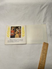 Vintage Lot Of 2 Lollipop Library Illustrated Mini Paper Books USA Made
