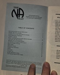 The NA Way Illustrated Nov 1986 Vol 4 Issue 11 Narcotics Anonymous Recovery