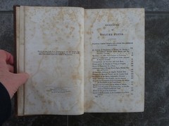 “The Works of Benjamin Franklin, Volume V”-1840-Hilliard Gray 1st Edition