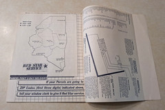 Vintage USPS Postal Service Zip Code Directory Post Offices List NY 1988 Albany