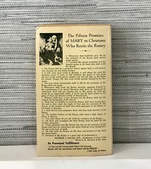 DIVINE MYSTERIES OF MOST HOLY ROSARY By Mary Of Agreda 4th printing 328 pages