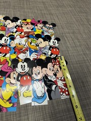 Vintage 1990s Disney Mickey Mouse Minnie Mouse Lot of 30 Bookmarks, Classroom