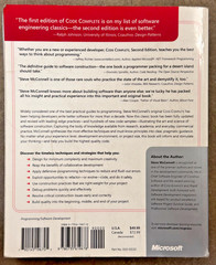 Code Complete 2 Second Edition Steve McConnell Microsoft Press Paperback