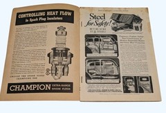 Popular Mechanics Magazine July 1936 Battleship Cover WWII Pre-War Camel Ads…
