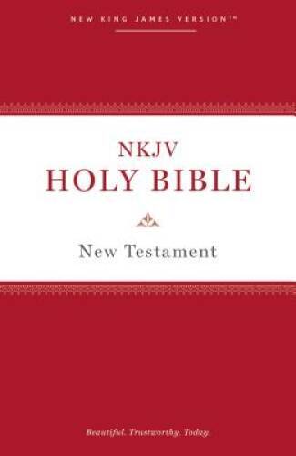 NKJV, Holy Bible New Testament, Paperback, Comfort Print – Paperback – GOOD