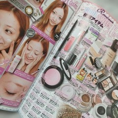 2010 egg beauty gal photo magazine gyaru fashion makeup nail hair set cosplay