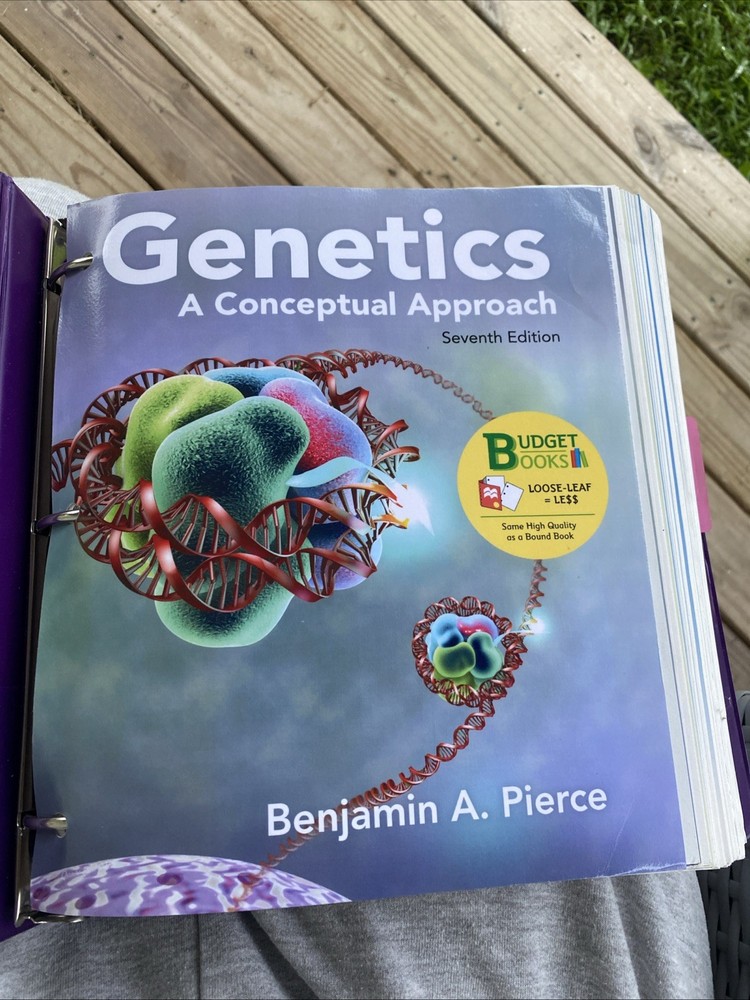 Loose-Leaf Version for Genetics: a Conceptual Approach, Update by Benjamin…