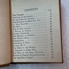 Little Leather Library THE VAMPIRE AND OTHER VERSES by RUDYARD KIPLING