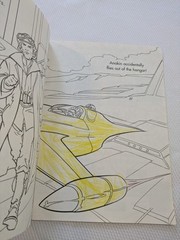 Star Wars Episode 1 Anakin’s Adventures To Color 1999 Coloring Book 52 Pages