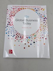 12e Global Business Today 2022 Print Paperback 12 Edition By Charles W. L. Hill