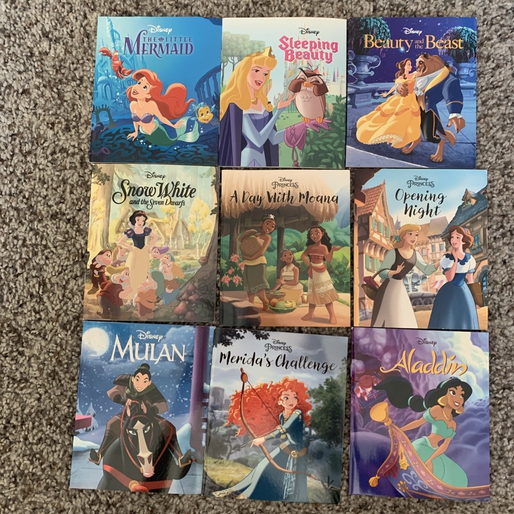 Disney, Disney Princess, Christmas Mini Books Lot of 30 Autumn Publishing 2021