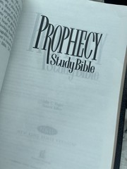 Prophecy Study Bible NKJV (John Hagee) Black Bonded Leather