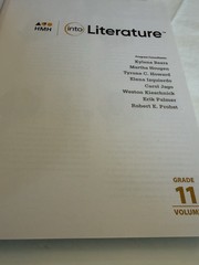 HMH INTO LITERATURE Grade 11 Volume 1 Student Edition—Like New
