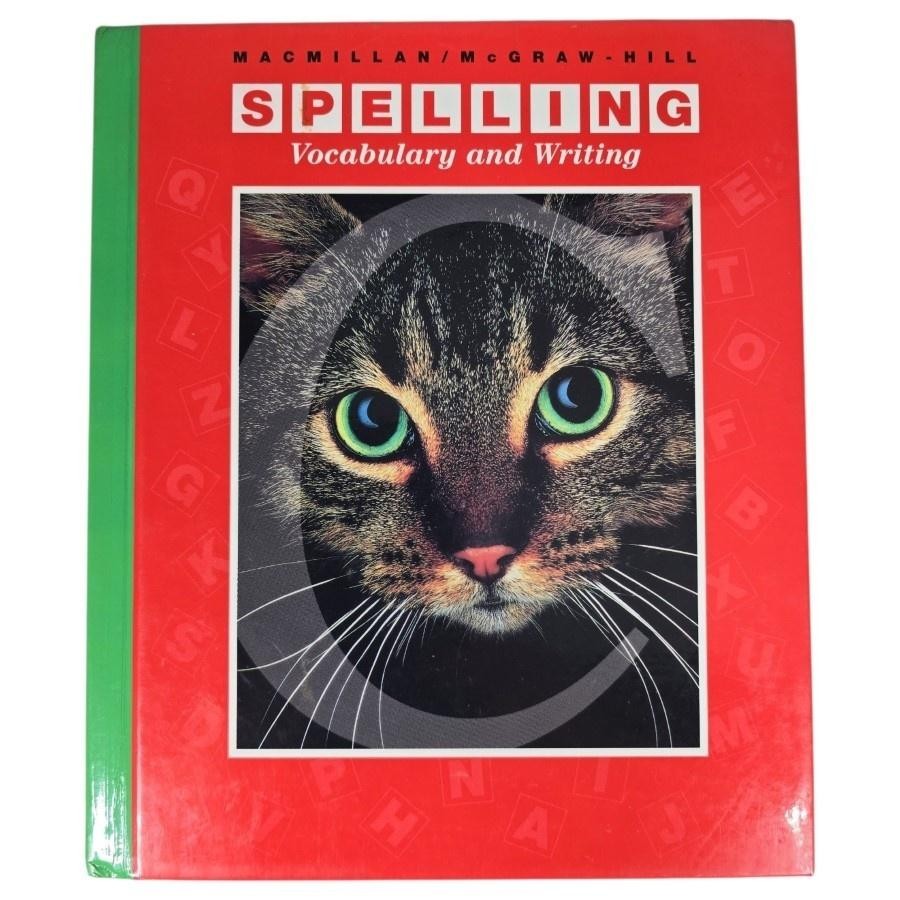 Spelling Vocabulary And Writing Macmillan McGraw-Hill HC Book Textbook