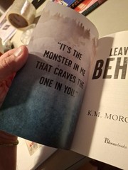 Leave Me Behind (Deluxe Edition) by K.M. Moronova Paperback Book