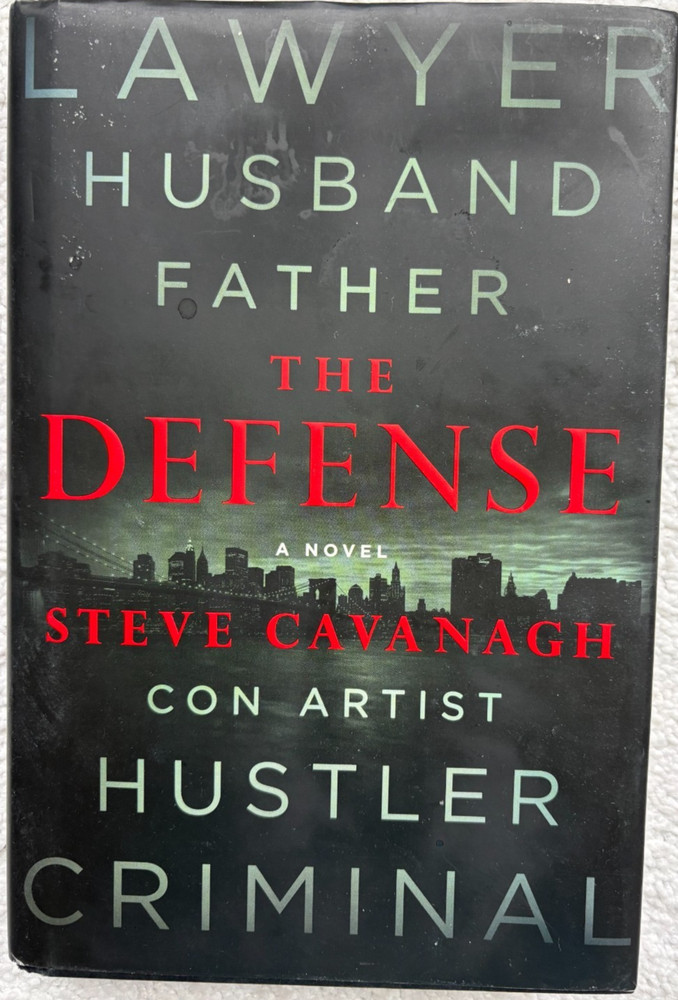 The Defense by Steve Cavanagh Eddie Flynn Series Hardcover Read 1X PRE-OWNED