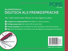 PONS Bildwörterbuch Deutsch als Fremdsprache: Die wichti (Paperback) (UK IMPORT)