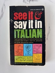 See It and Say It in Italian – Madrigal & Salvadori 1961 Signet PB