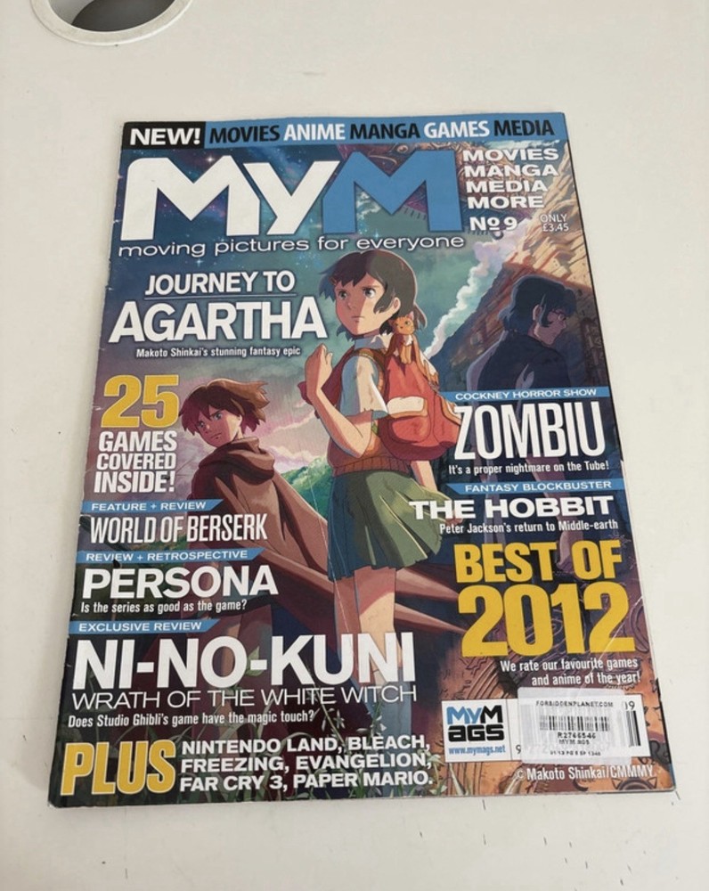 MYM Movies Anime Manga Games Magazine Issue 9