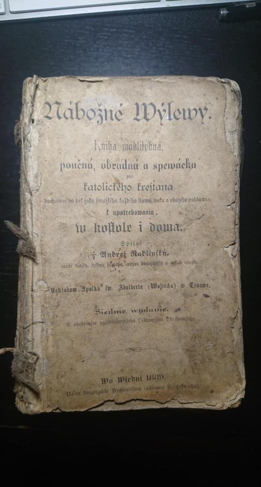 Nabozne Wylewy – year 1889(!), 1075 pages