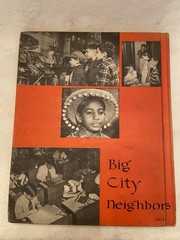 1955 BIG CITY NEIGHBORS Urell & Goldman HB New York City Ex-Library