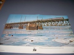 AMTRAK SILVER METEOR “PERRYVILLE, MARYLAND” ..2-PAGE PHOTO PAGES (238V)