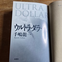 Shinchosha Ultra Dollar Ryuichi Teshima (Japanese) Thriller Hardcover Book