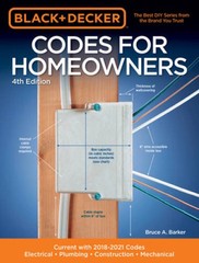 Black Decker Codes for Homeowners 4th Edition: Updated for Current – VERY GOOD