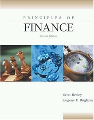 Principles of Finance Hardcover Eugene F., Besley, Scott Brigham