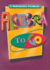 Algebra to Go: A Mathematics Handbook – Paperback By GREAT SOURCE – VERY GOOD