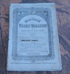 NEW YORK WEEKLY MAGAZINE VOL 2 #22 JUNE 02 1866 STORY PAPER