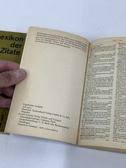 Band 1 2 DTV-LEXIKON DER GOETHE-ZITATE Deutscher Taschenbuch Verlag Book Lot