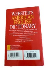 Webster’s American English Dictionary by Federal Street Press (2006, Perfect)