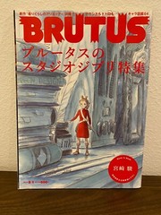 Studio Ghibli Feature BRUTUS August 1, 2010 Issue (Written in Japanese)