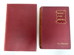 Collection of Distressed Old Books for Decoration. 20cm shelf space.