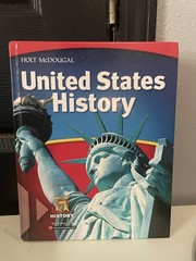 Holt McDougal United States History Textbook, copyright 2012