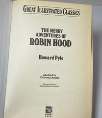 5 Great Illustrated Classics Wizard of Oz Robin Hood Gulliver’s Travels Swiss