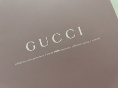 GUCCI Men’s TOM FORD ERA 1999 Spring Summer Catwalk Runway FASHION CATALOG BOOK