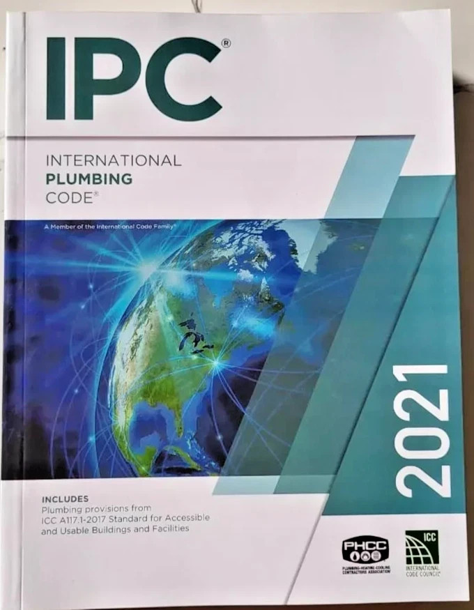 2021 IPC International Plumbing Code IPC 2021 Paperback Free Shipping